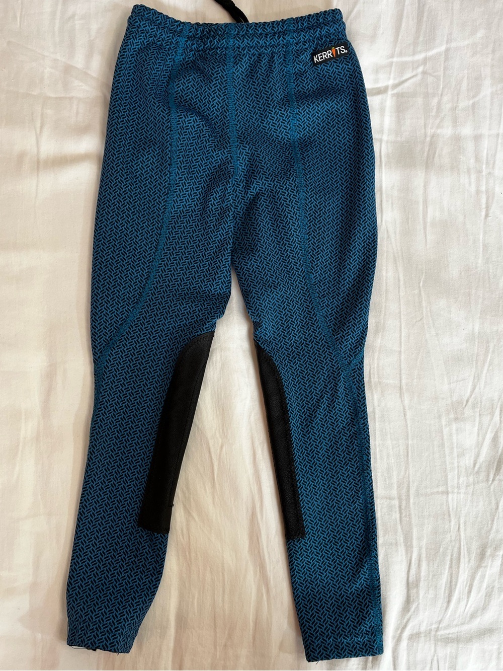 Kerrits Blue Riding Pants Breeches Tights Equestrian Girls XS (4-5)